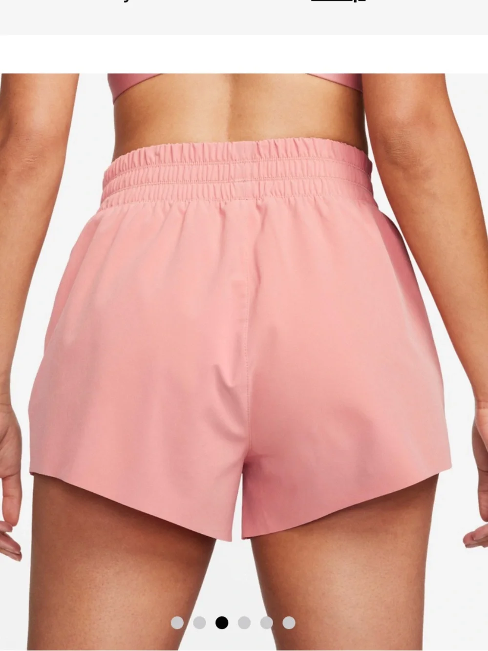 Nike Dri Fit Running Edition Shorts in Red Stardust